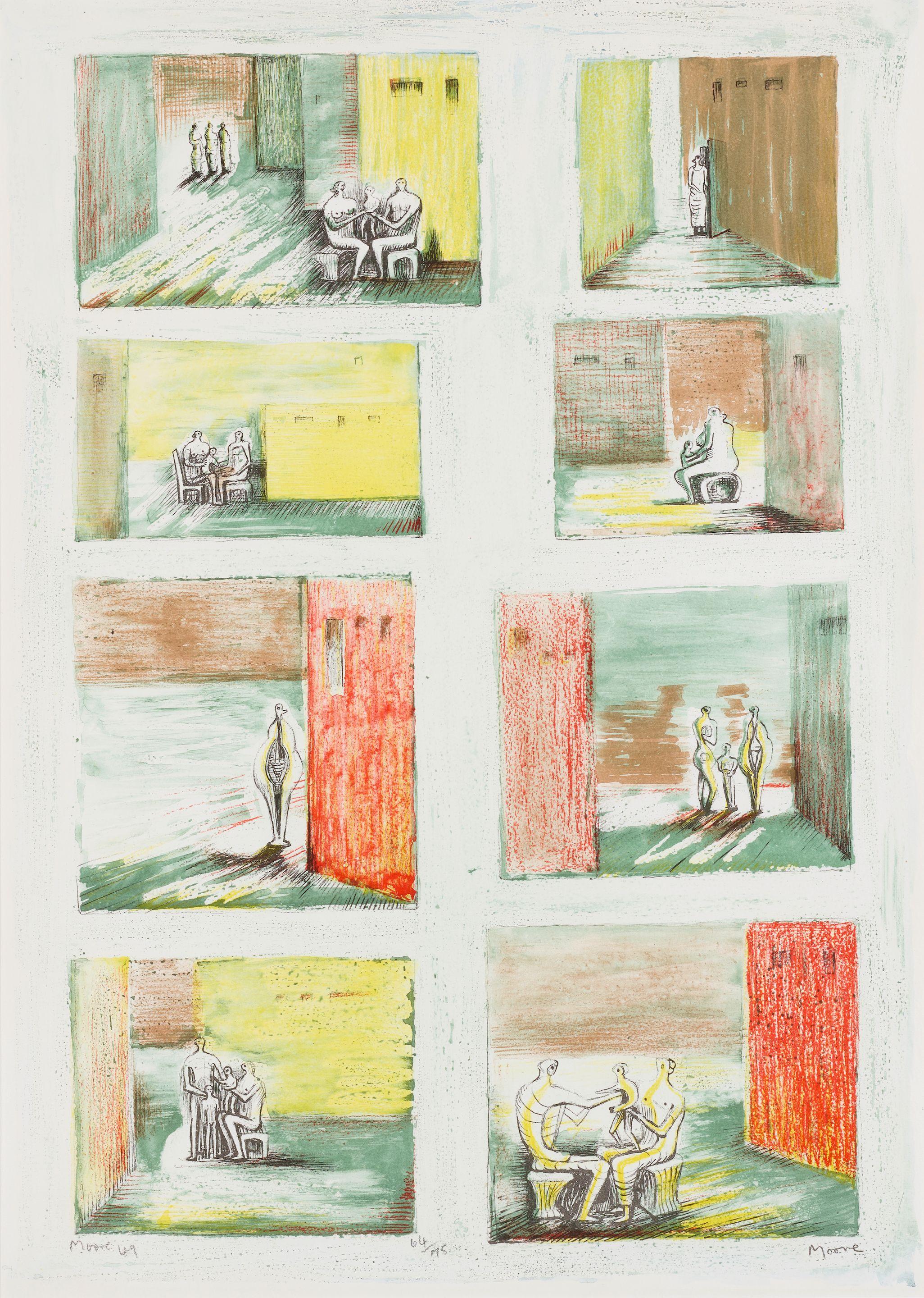 Henry Moore - Figures in Settings