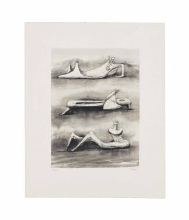 Henry Moore - Figures in Snow