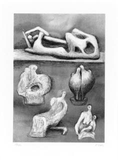 Henry Moore - Five Ideas for Sculpture (C. 610)
