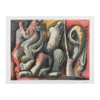 Henry Moore - Four Ideas For Sculpture, 1982