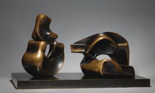 Henry Moore - Four Piece Reclining Figure