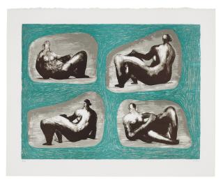 Henry Moore - Four Reclining Figures: Caves