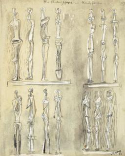Henry Moore - Four Standing Figures