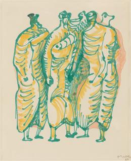 Henry Moore - Group Of Standing Women