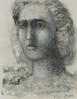 Henry Moore - Head Of Girl: A Double-Sided Work