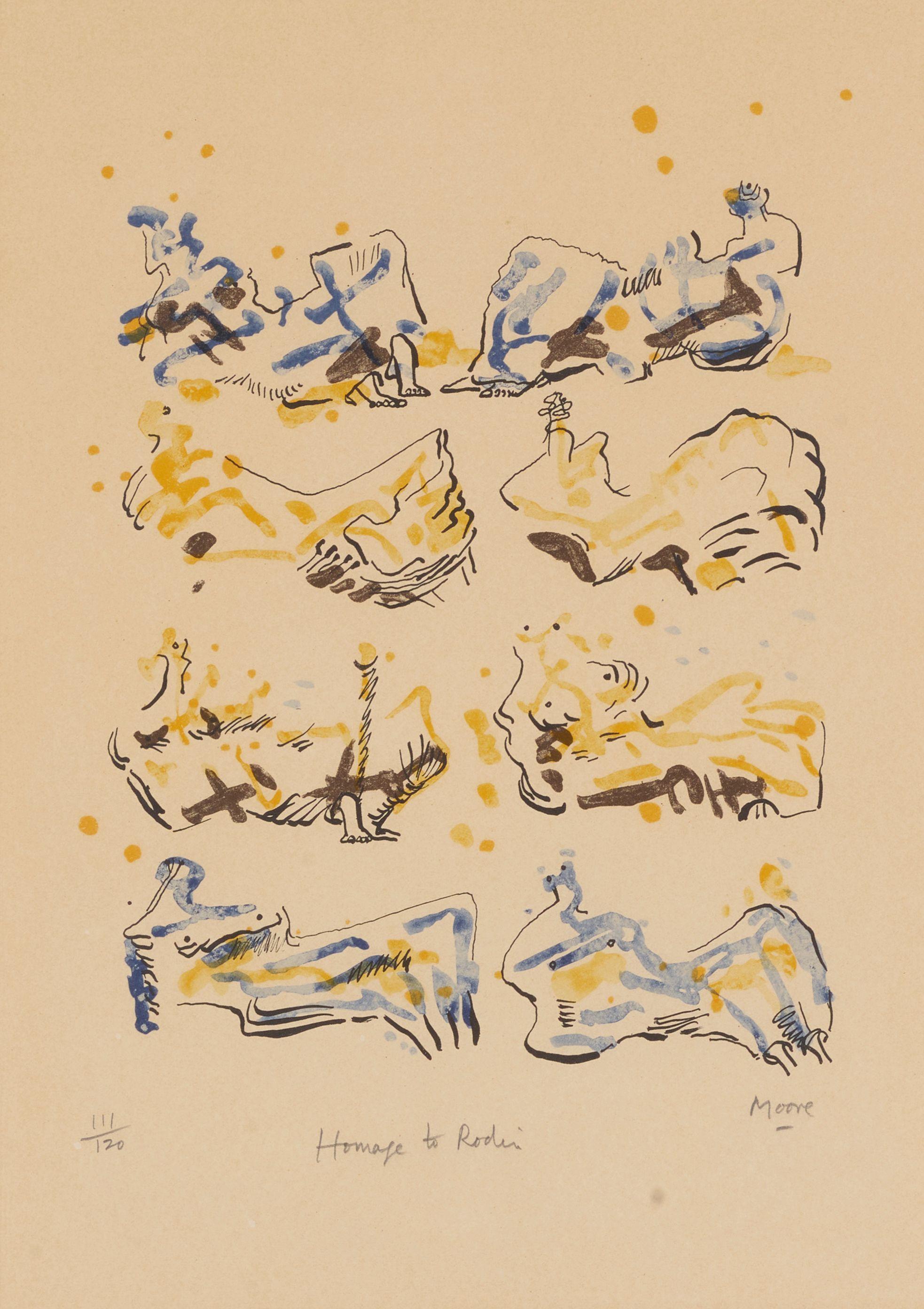 Henry Moore - Hommage à Rodin