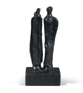 Henry Moore - Man And Woman Ii