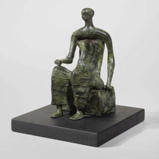 Henry Moore - Maquette For Seated Woman