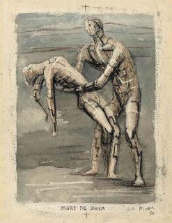 Henry Moore - Mort de Mira