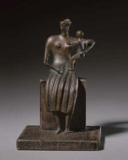 Henry Moore - Mother And Child No. 3: Child On Knee