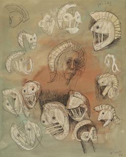 Henry Moore - Pallas Heads