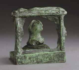 Henry Moore - Picture Frame: Roman Matron