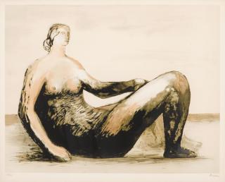 Henry Moore - Reclining Woman IV