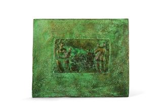 Henry Moore - Relief: Seated And Standing Mother And Child