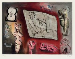 Henry Moore - Sculptural Ideas I (C. 580-6)