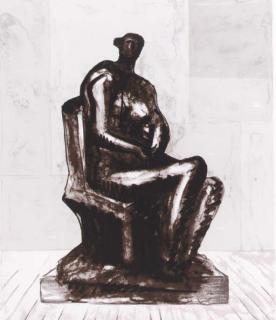 Henry Moore - Seated Figure (Cramer 292)