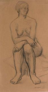 Henry Moore - Seated Girl