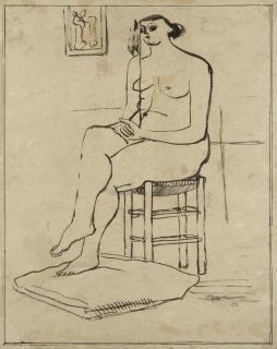 Henry Moore - Seated Nude