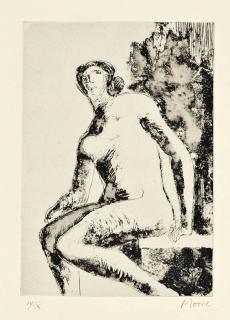 Henry Moore - Seated Woman (Cramer 520)