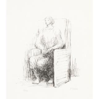 Henry Moore - Seated Woman in Armchair