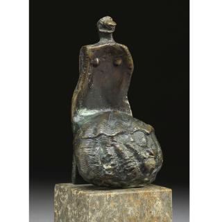 Henry Moore - Seated Woman, Shell Skirt