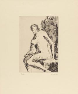 Henry Moore - Seated woman.