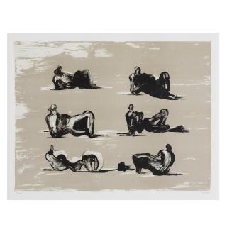 Henry Moore - Six Reclining Figures