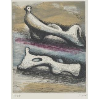 Henry Moore - Sketchbook 1980 (C. 668, 669, 670)