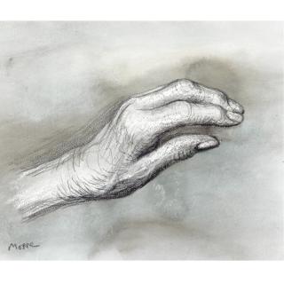 Henry Moore - The Artist\'S Left Hand