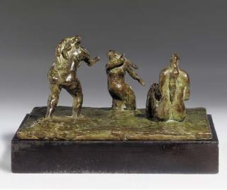 Henry Moore - Three bathers - after Cézanne