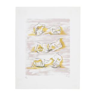 Henry Moore - Three Reclining Figures
