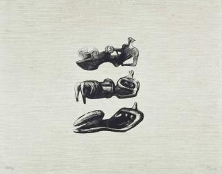 Henry Moore - Three Reclining Figures