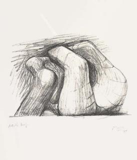 Henry Moore - Two Forms (C. 101)