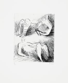 Henry Moore - Two Reclining Figures (C. 205)