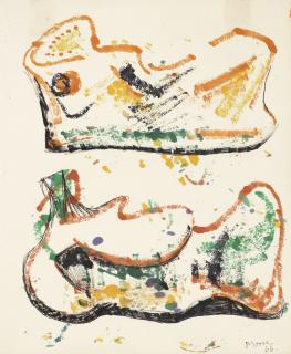 Henry Moore - Two Reclining Figures