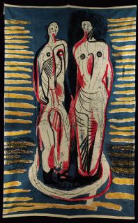 Henry Moore - Two standing figures