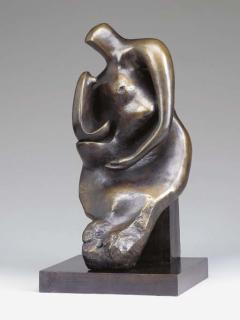 Henry Moore - Working Model for Mother and Child: Block Seat