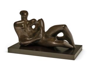 Henry Moore - Working Model For Reclining Mother And Child