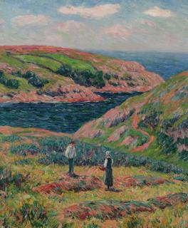 Henry Moret - Falaises de Clohars, Finistère