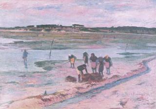 Henry Moret - Grande marée à Keroman