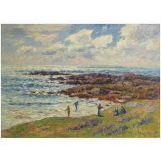 Henry Moret - La Récolte Des Goémons À Névez