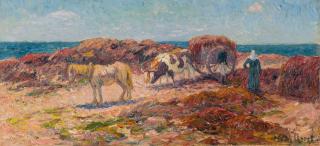 Henry Moret - Le ramassage du goémon