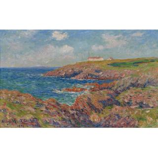 Henry Moret - Le Sémaphore, Côte De Bretagne