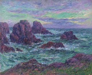 Henry Moret - Le soir à Ouessant