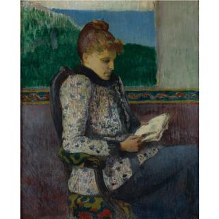 Henry Moret - Lecture À La Fenêtre