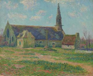 Henry Moret - L\'église de Trégunc, Finistère