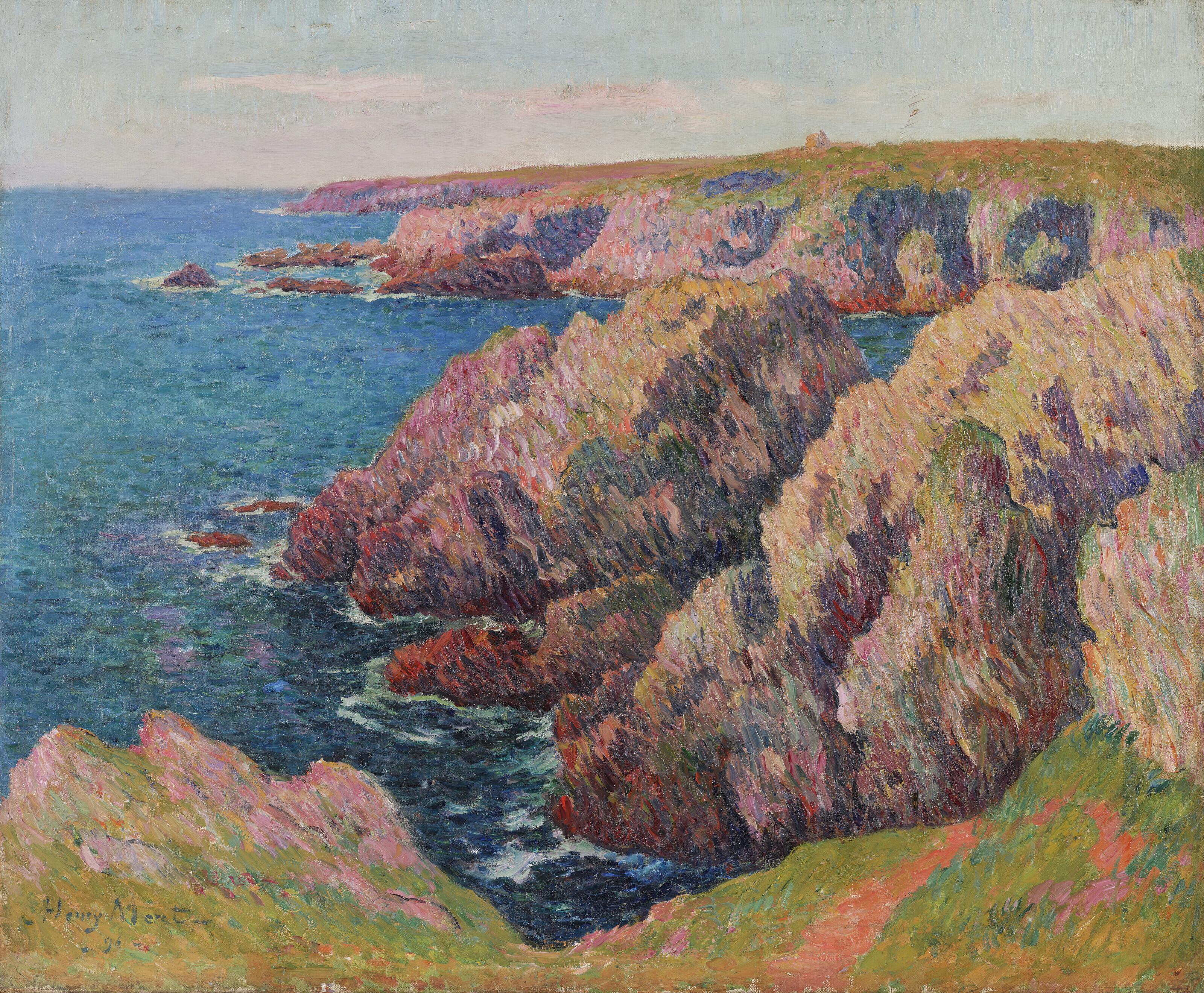 Henry Moret - Les falaises