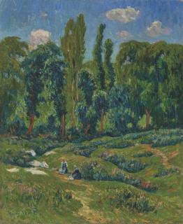 Henry Moret - Les laveuses