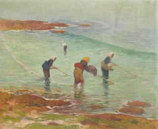 Henry Moret - Les pêcheuses