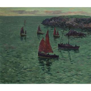Henry Moret - Marine Aux Barques